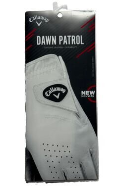 Callaway Dawn Patrol Womens Small Reg Left Hand Golf Glove White New